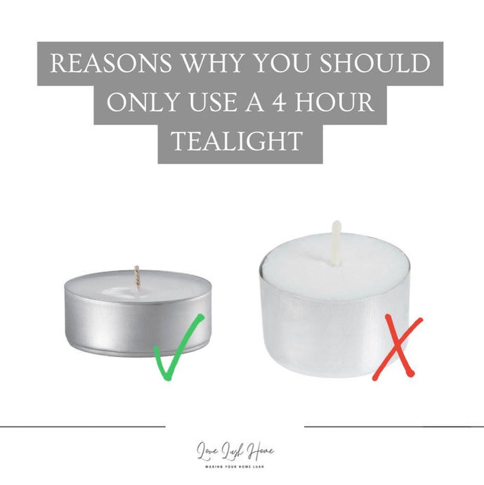 Why You Should Choose a 4-Hour Tea Light Candle for Your Wax Burner?