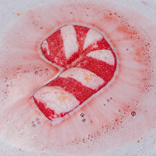 Load image into Gallery viewer, Candy Cane Bath Bomb
