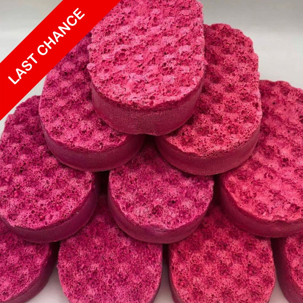 Baccarat Red Exfoliating Soap Sponge